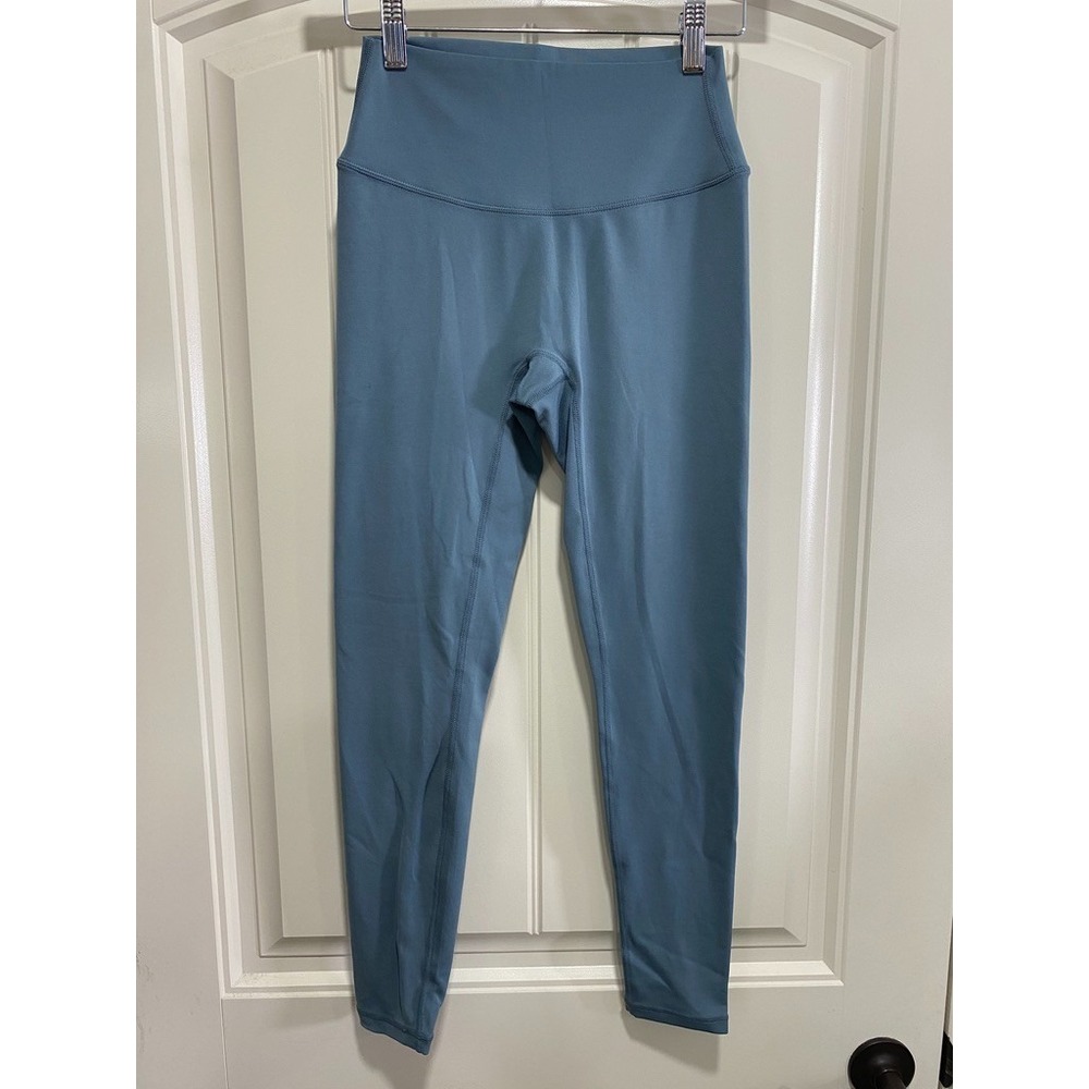 Paragon Women's Slate High Rise Ankle Leggings M Solid Stretch Recycled Poly